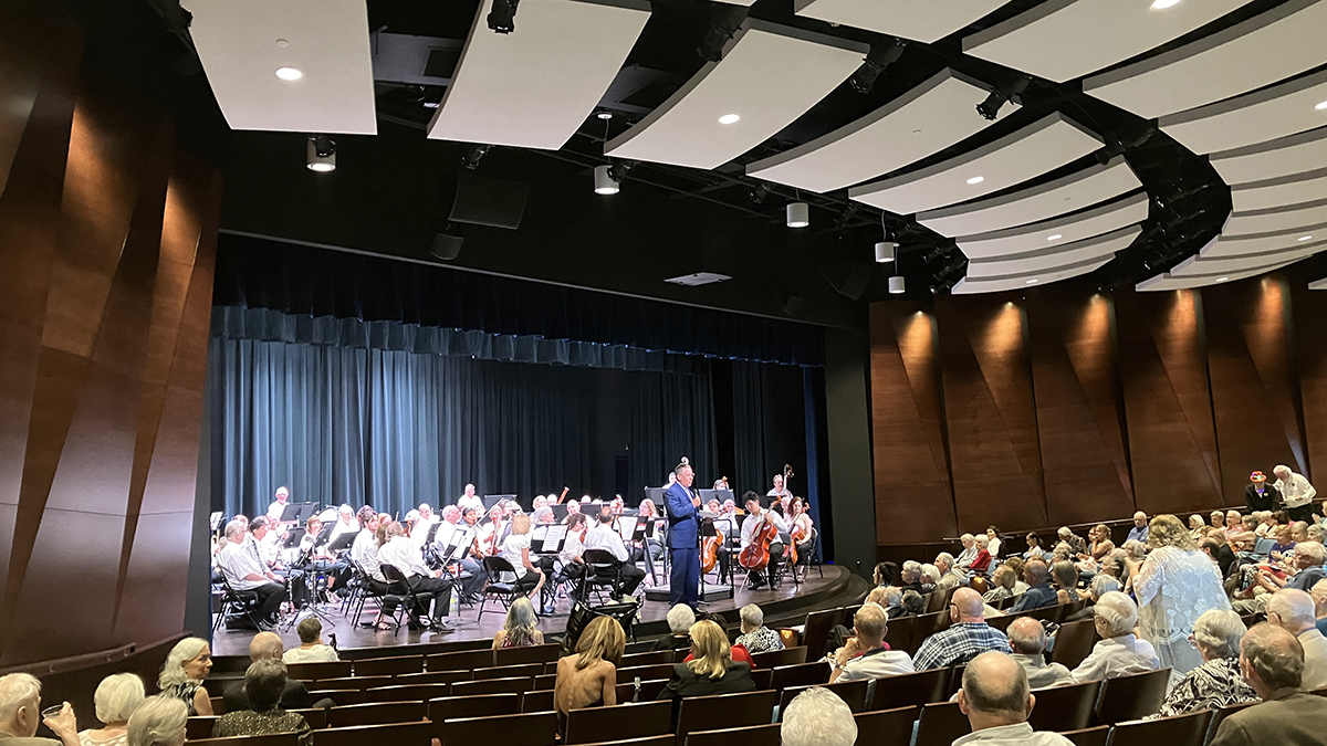 Canterbury Woods Theater Rob Wallace Final Amherst, New York First Event Amherst Symphony Orchestra